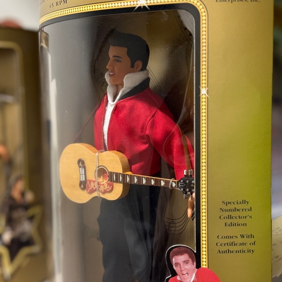 Elvis Presley “Jailhouse Rock” Collectible Doll with Guitar - Picture 2 of 6
